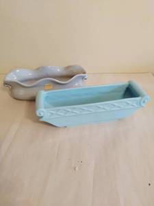 Two Abingdon Pottery Planters