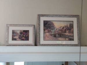 Two Framed Wall Art