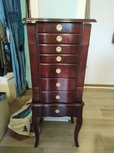 Jewelry Armoire Cabinet by Thomas Pacconi