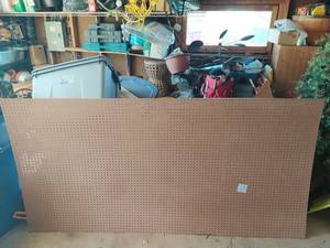 Large Piece Of Peg Board