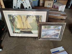 2 Pieces of Framed Art
