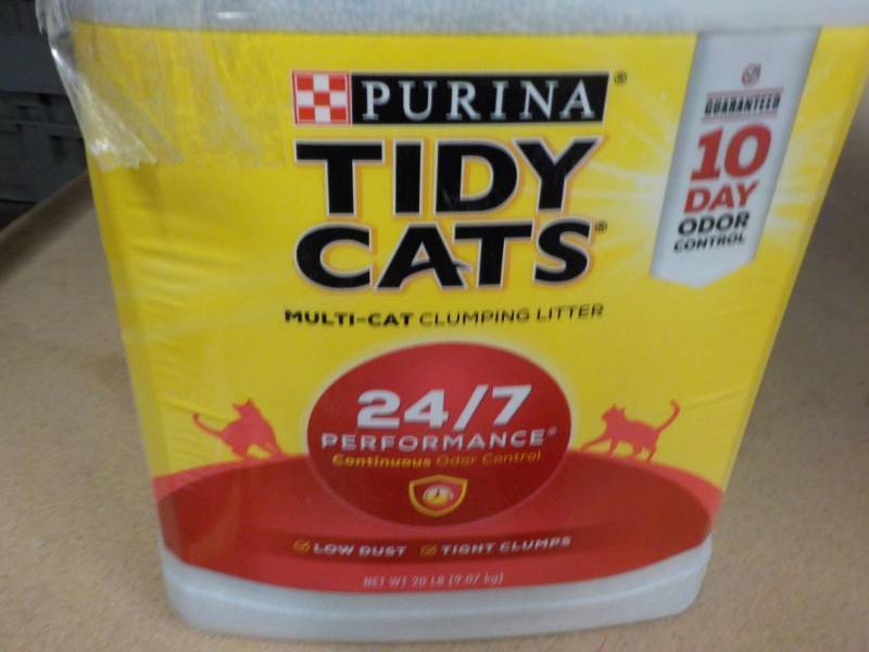 lot 173 image: Purina Tidy Cats 20 lb. Jug Litter...