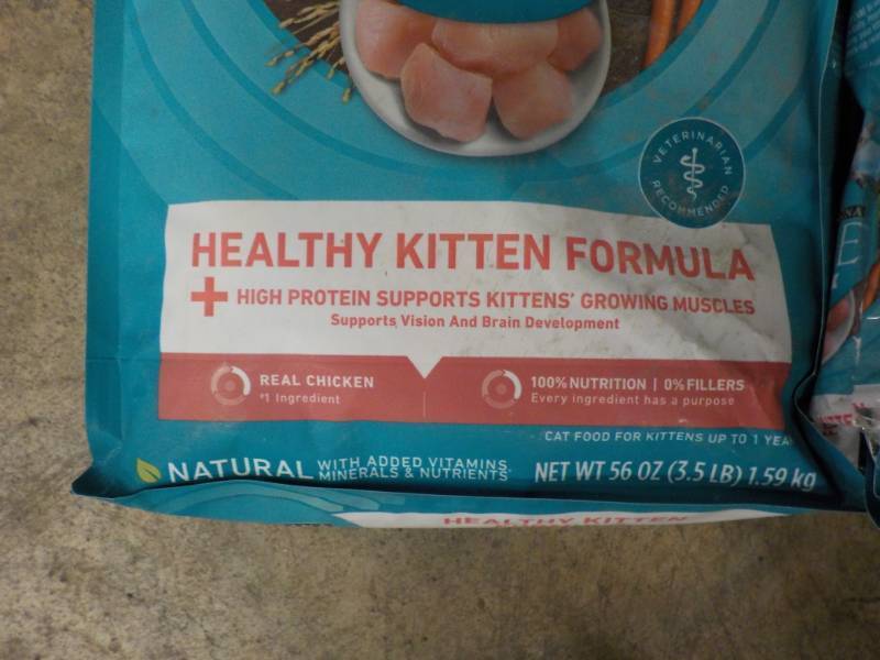lot 188 image: 2 Bags Purina One Cat Food...