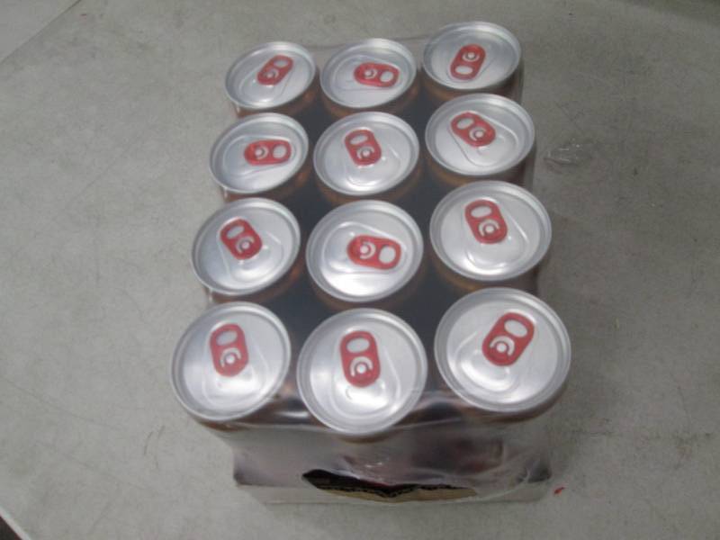 lot 247 image: case of 12 coke cola with coffee ca...