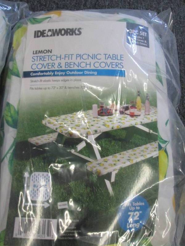 lot 295 image: 2 lemon 3pc sets of stretch fit pic...