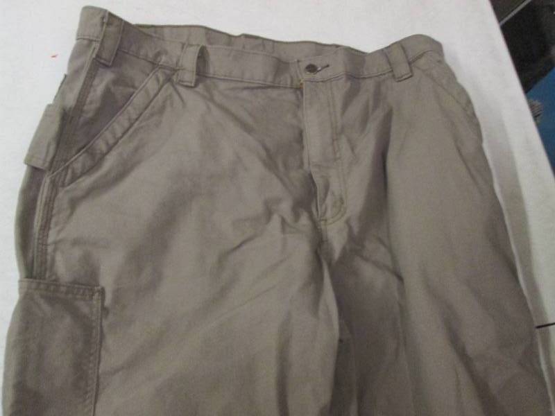 lot 108 image: carhartt mens work canvas dungaree ...