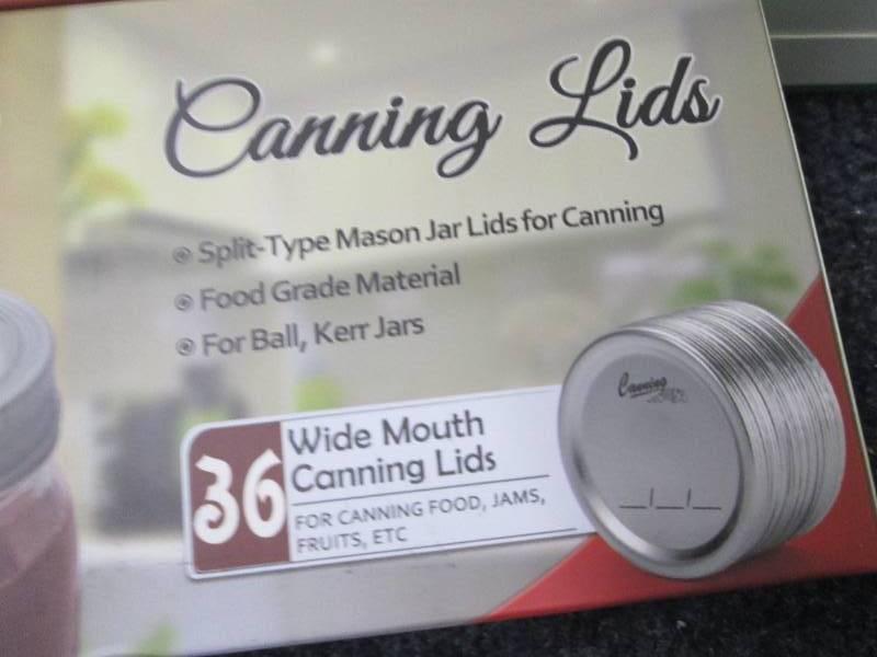 lot 230 image: 5-36 pks Aozita Wide Mouth Canning ...