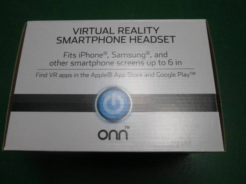 lot 19 image: Onn virtual reality smartphone headset