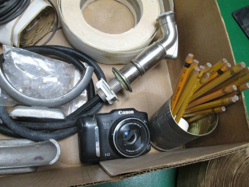 lot 44 image: Lot of assorted Misc, carpet tape drywall corner and more