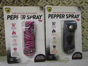 (BSB) 2 Pepper Spray Keychains...