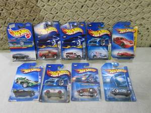 (C-4) Assorted Hot Wheels in Packag...