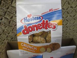 (C-1) 6 Bags Hostess Donettes Crunc...