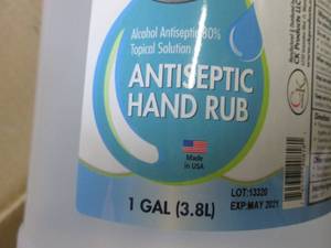(C-2) Case of 4 - 1 Gallon Antisept...