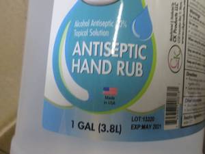 (C-2) Case of 4 - 1 Gallon Antisept...