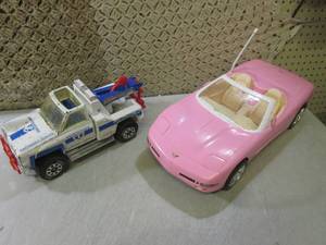 (D-1T) Tonka Tow Truck and Large Ba...