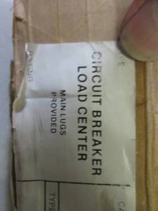 (F-0) Circuit Breaker Load Center M...