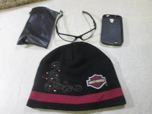 (BSB) Harley Davidson Knit Hat Glas...