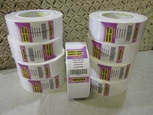 (CS) 9 Rolls of Double Sided Carpet...