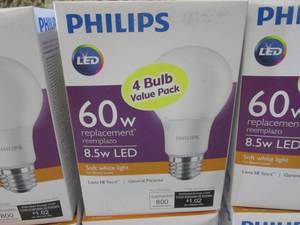 (CS) 6 - 4pks 60W LED Light Bulbs (...