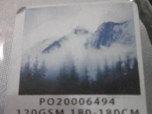 (F-0) 4 Mountain Scene Shower Curta...