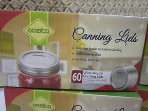 (EC1) 240 Wide Mouth Canning Lids 4...