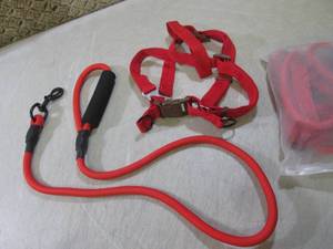 (CSB) 2 Adjustable Dog Harnesses wi...
