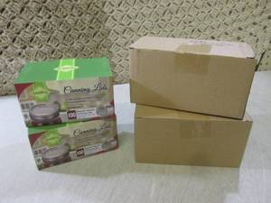 (EC1) Canning Lids 200 Wide Mouth a...