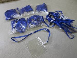 (EC1) 60 Lanyards with ID Pouch...