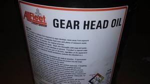 lot 61 image: Gear Head Oil  5 gal.