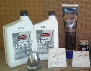lot 40 image: Misc. Fluids and More.