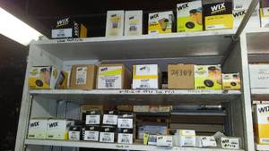 lot 228 image: (3) Shelves New Old Stock Wix Filters
