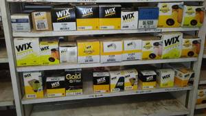 lot 232 image: (3) Shelves New Wix Filters