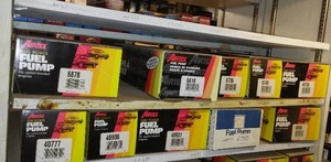 lot 239 image: (2) Shelves Airtex Fuel Pumps