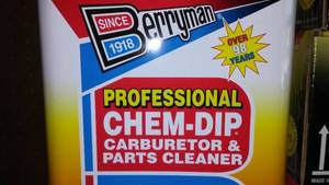 lot 74 image: Berryman Chem-Drip Parts Cleaner, 1 gal.