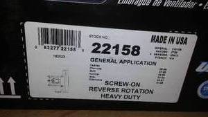 lot 105 image: USMN Fan Clutch, 22158, Chevy 2017 back many years. Truck & Auto over 2300 fitments.