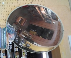 lot 192 image: Convex Security Mirror, 30 in.