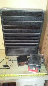 lot 200 image: Vintage Fuzz Buster, 8 Track Player, Organizer
