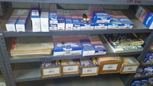 lot 260 image: (3) Shelves Brake Hardware