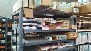 lot 300 image: (4) Shelves Shock Absorbers, Defroster Hose