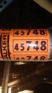 lot 383 image: Walker Exhaust Pipe 45748