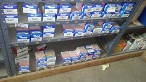 lot 263 image: (3) Shelves Wheel Cylinders