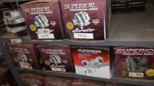 lot 289 image: (2) Shelves Alternators