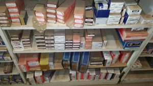 lot 313 image: (5) Shelves Bearings