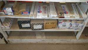 lot 316 image: (3) Shelves Oil Pumps, Rods