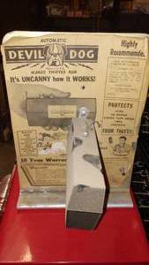 lot 323 image: Vintage Devil Dog Auto Alarm Display