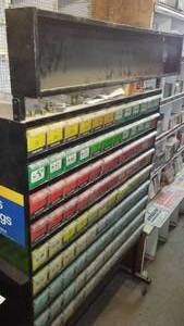 lot 326 image: Rolling Parts Organizer with Contents