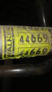 lot 400 image: Walker Exhaust Pipe 44669