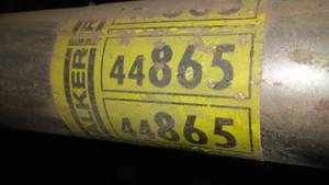 lot 403 image: Walker Exhaust Pipe 44865