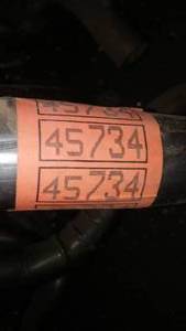 lot 404 image: Walker Exhaust Pipe 45734