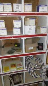 lot 418 image: Contents of Cubbies Water Outlets, PAG Oil, Tow Rope, More